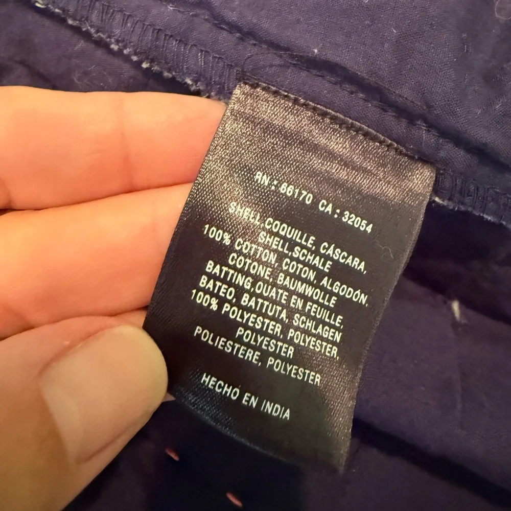 Anthropologie Lilka cotton Kantha patchwork robe women’s size Large ex cond - Picture 6 of 8